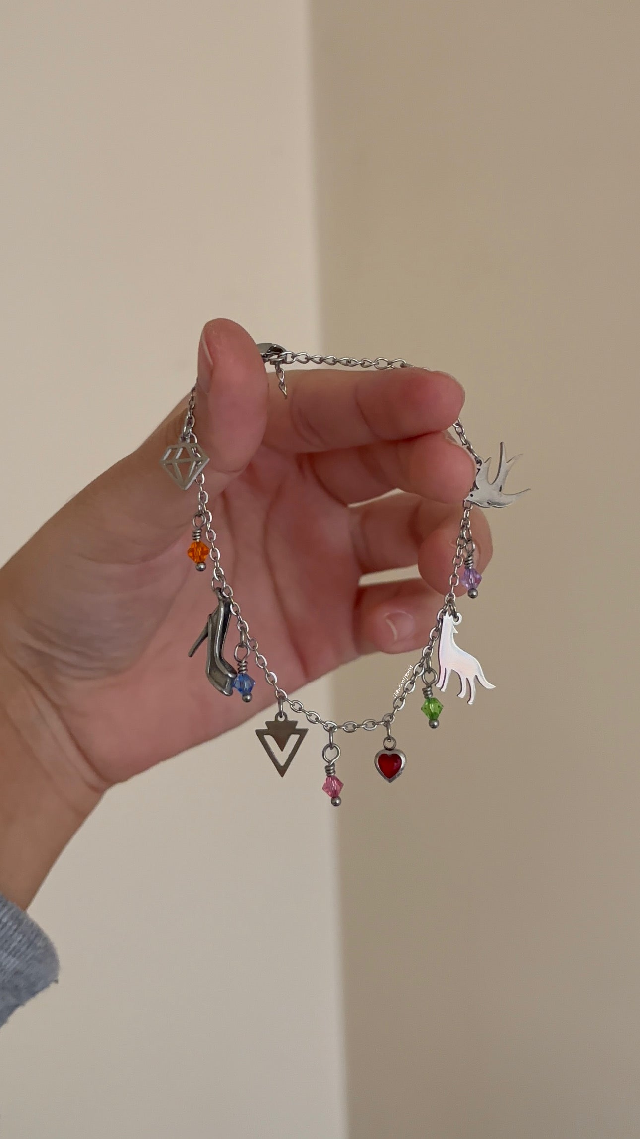 Addicted/Calloway Sisters inspired Charm Bracelet or Necklace