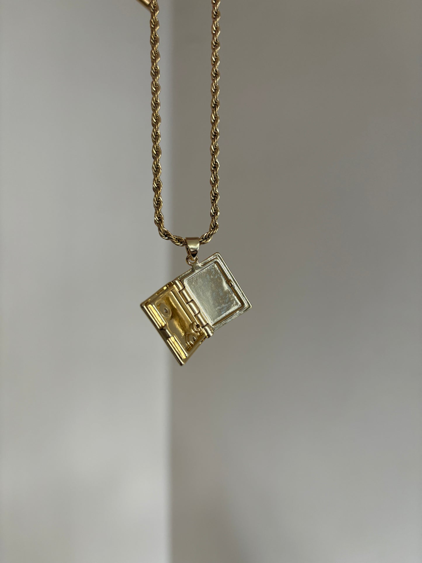 Dear Reader/Seven inspired Book Locket Necklace