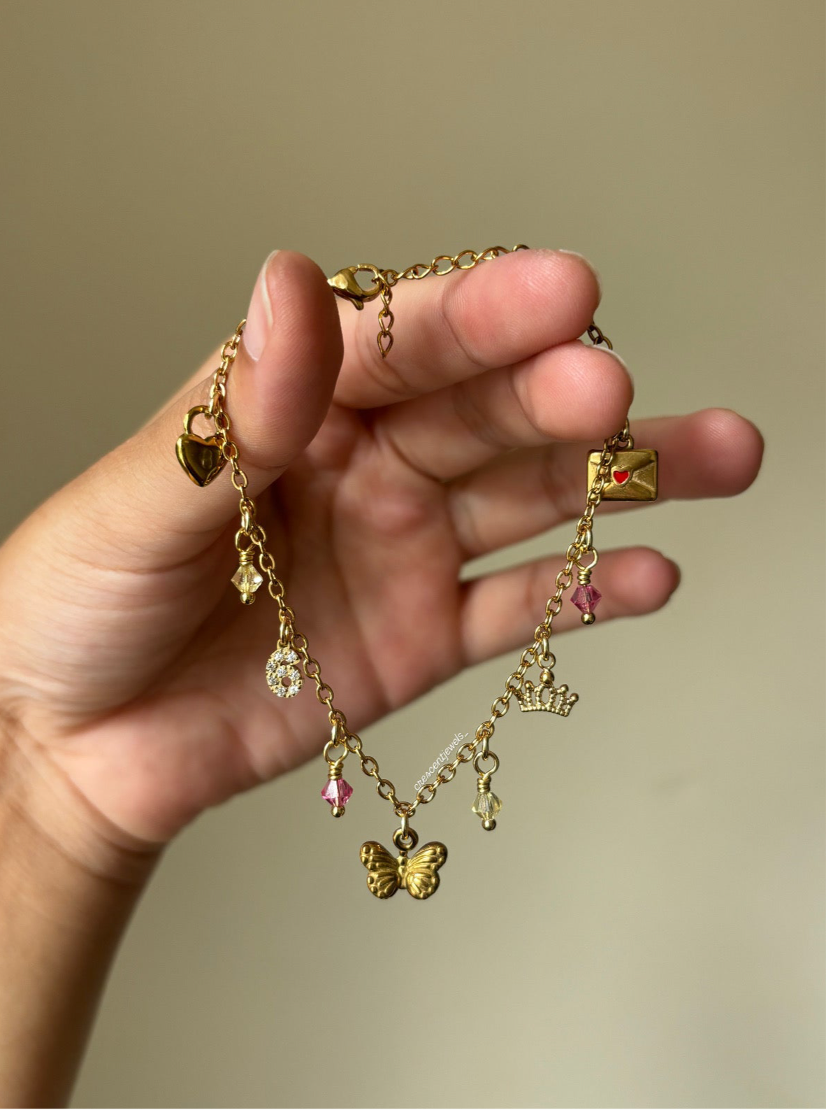 Joey & Aoife inspired Charm Bracelet/Necklace - dropping on September 1st, 6PM (BST) restock countdown timer on IG