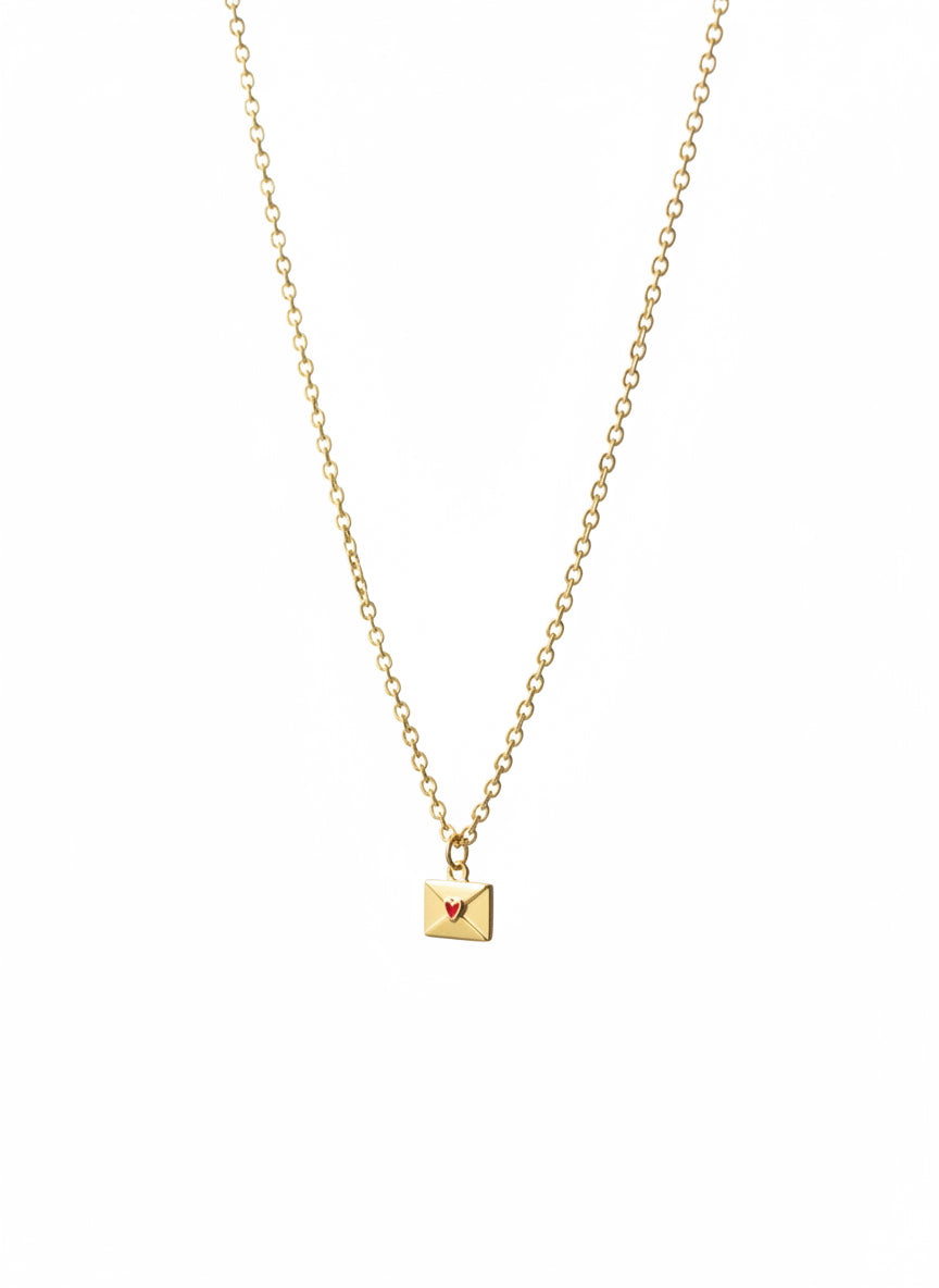 Joey’s Letter Charm Necklace