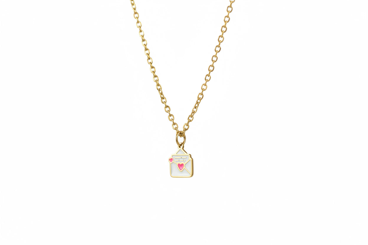 Joey’s Letter inspired Charm Necklace