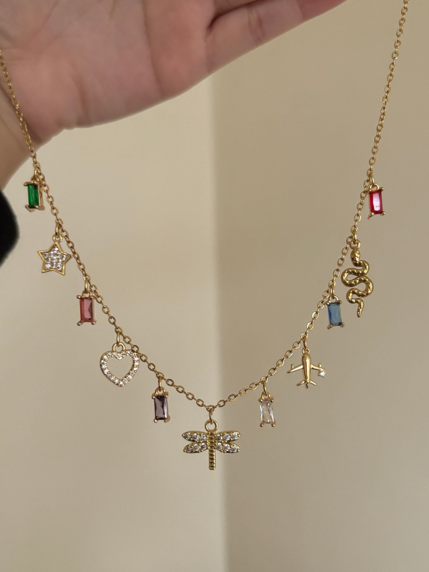 Eras Charm Necklace - Gold and Silver