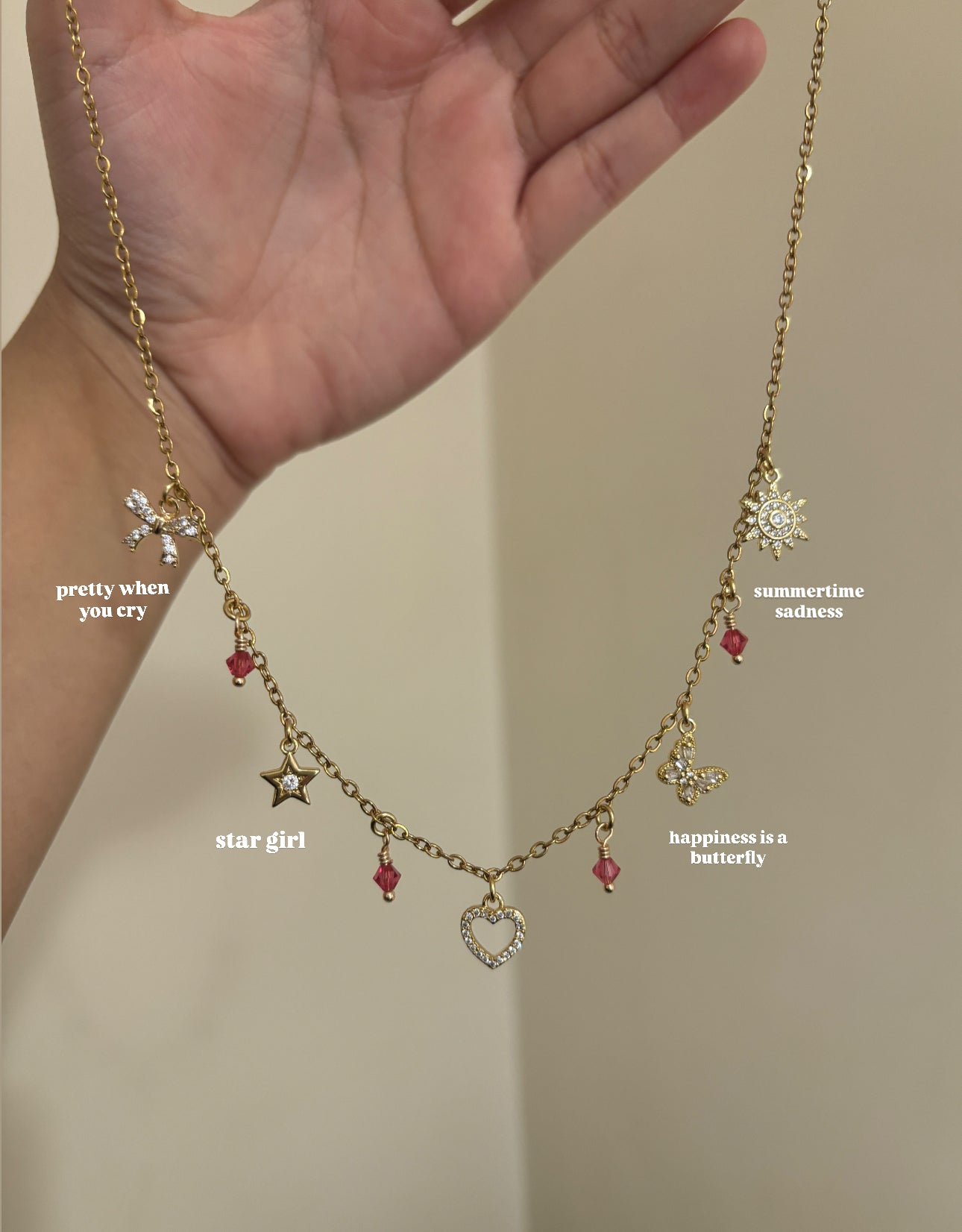 Lana Del Rey Charm Necklace