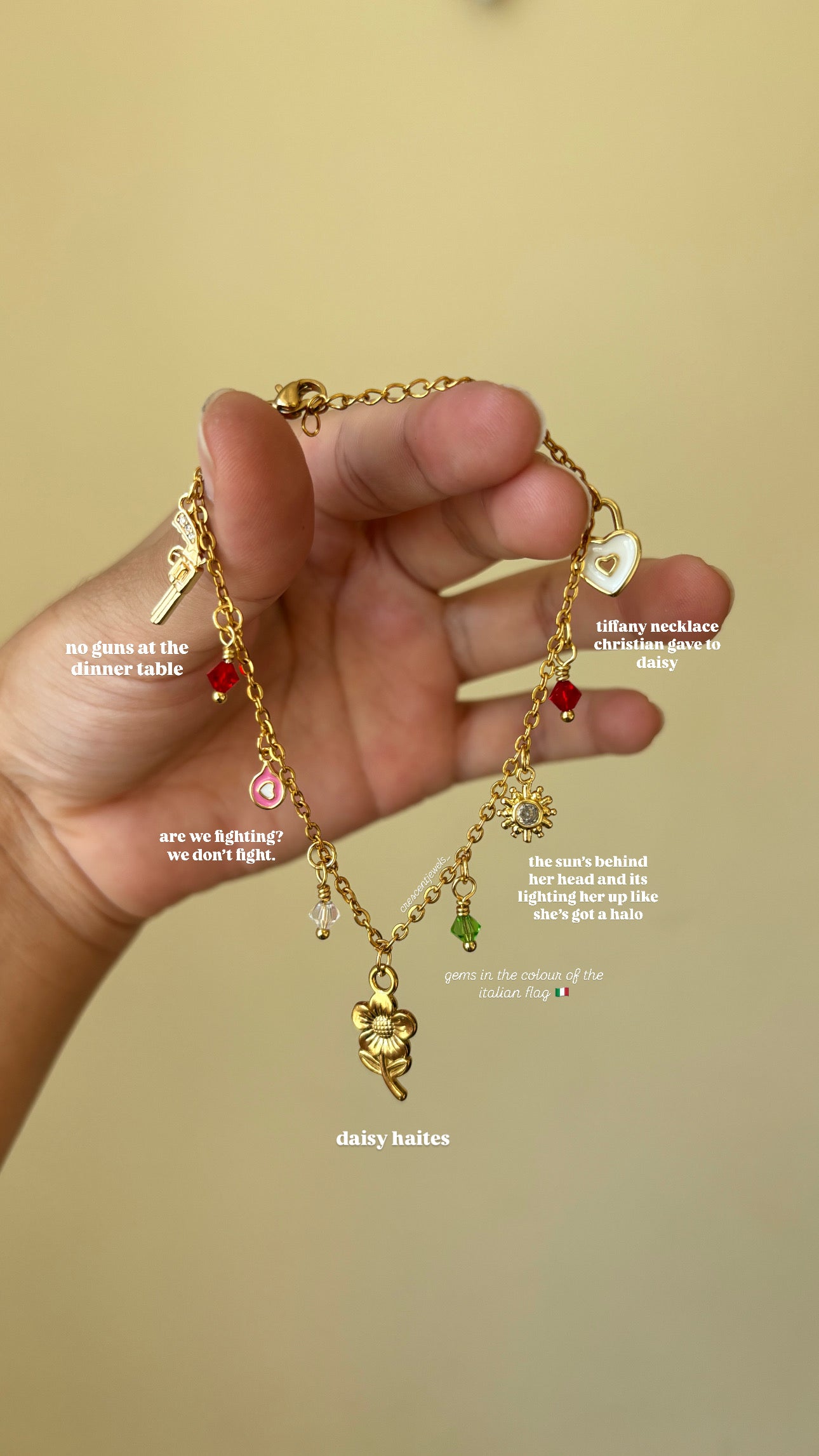 Daisy Haites inspired Bracelet/Necklace