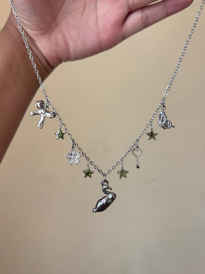 Swans & Fairies Necklace