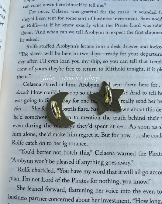E-Reader Moon or Star Plug