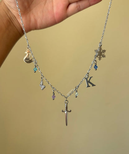 Quicksilver inspired Charm Necklace - drop date to be announced on IG