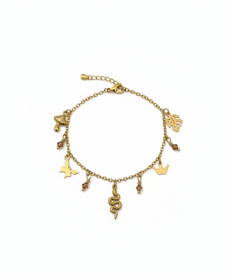 The Cruel Prince - Elfhame inspired Charm Bracelet