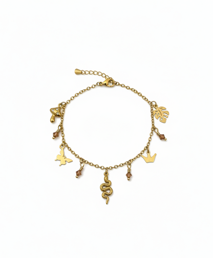 The Cruel Prince - Elfhame inspired Charm Bracelet