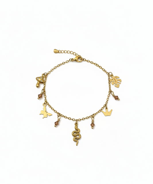 The Cruel Prince - Elfhame inspired Charm Bracelet