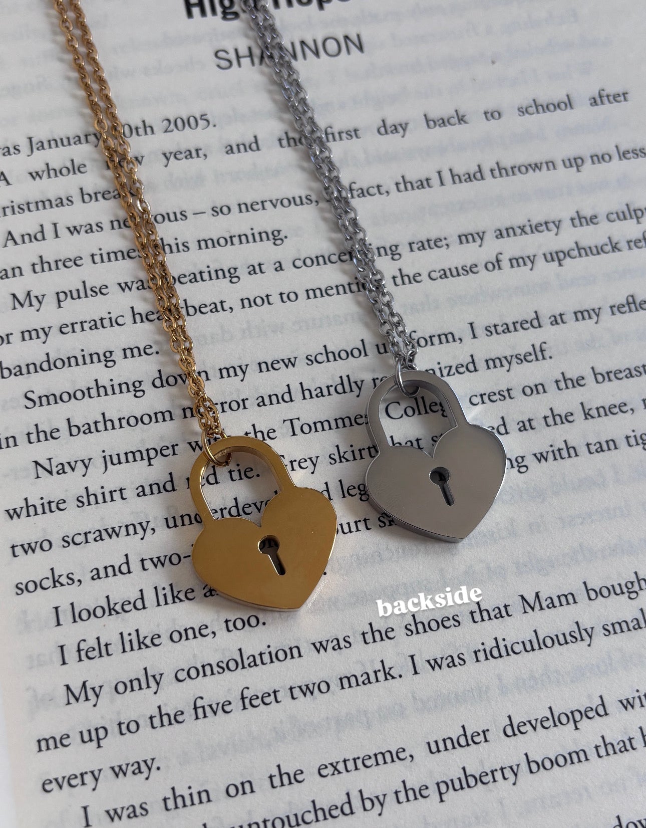 (IMPERFECT) “For Keeps” x Aoife’s Heart Locket inspired Necklace