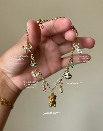 ‘The Summer I Turned Pretty’ inspired Charm Necklace/Bracelet