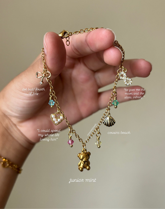 ‘The Summer I Turned Pretty’ inspired Charm Necklace/Bracelet