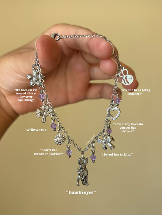 Magnolia Parks inspired Bracelet/Necklace in Silver