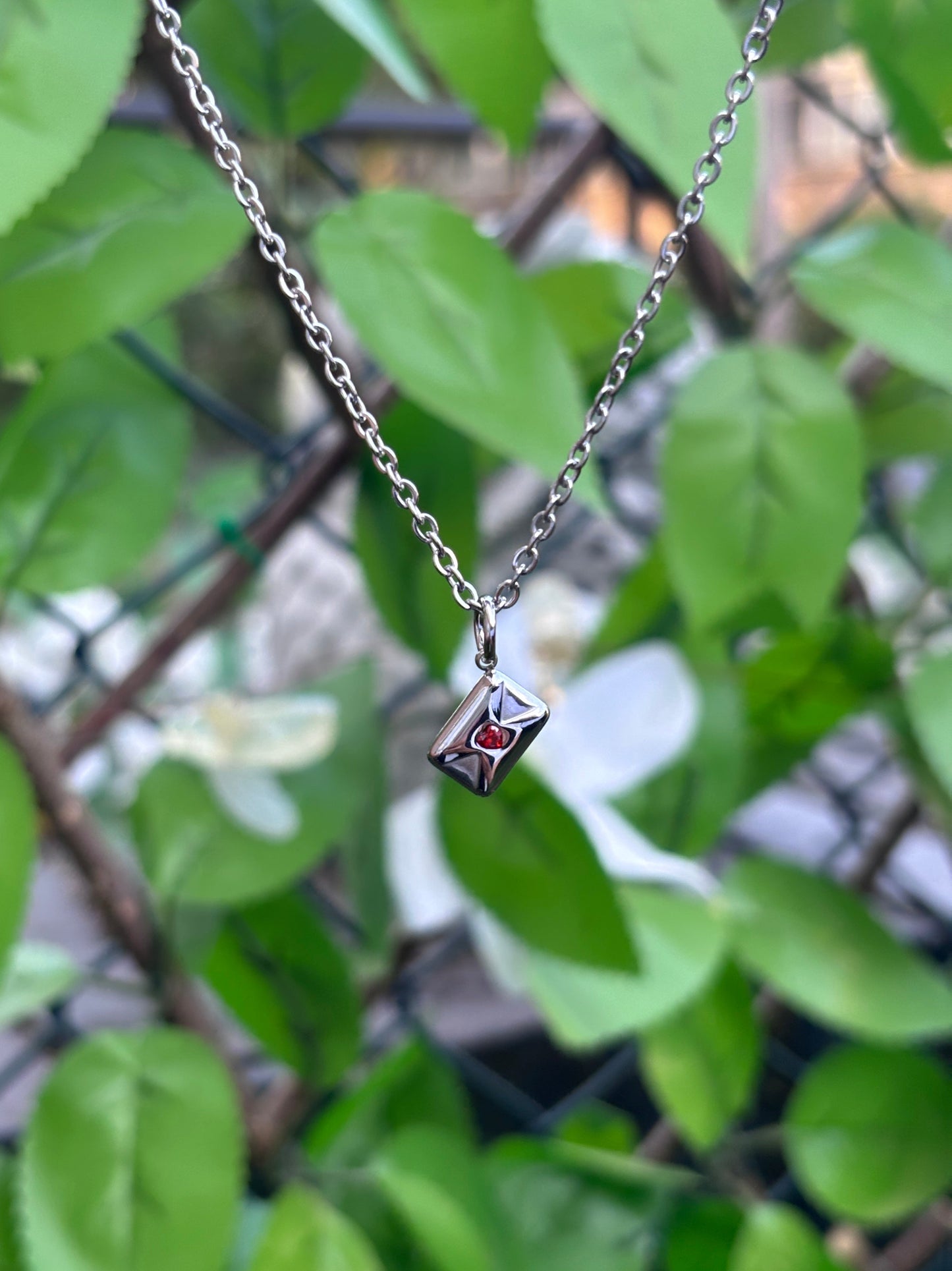 Joey’s Letter Charm Necklace