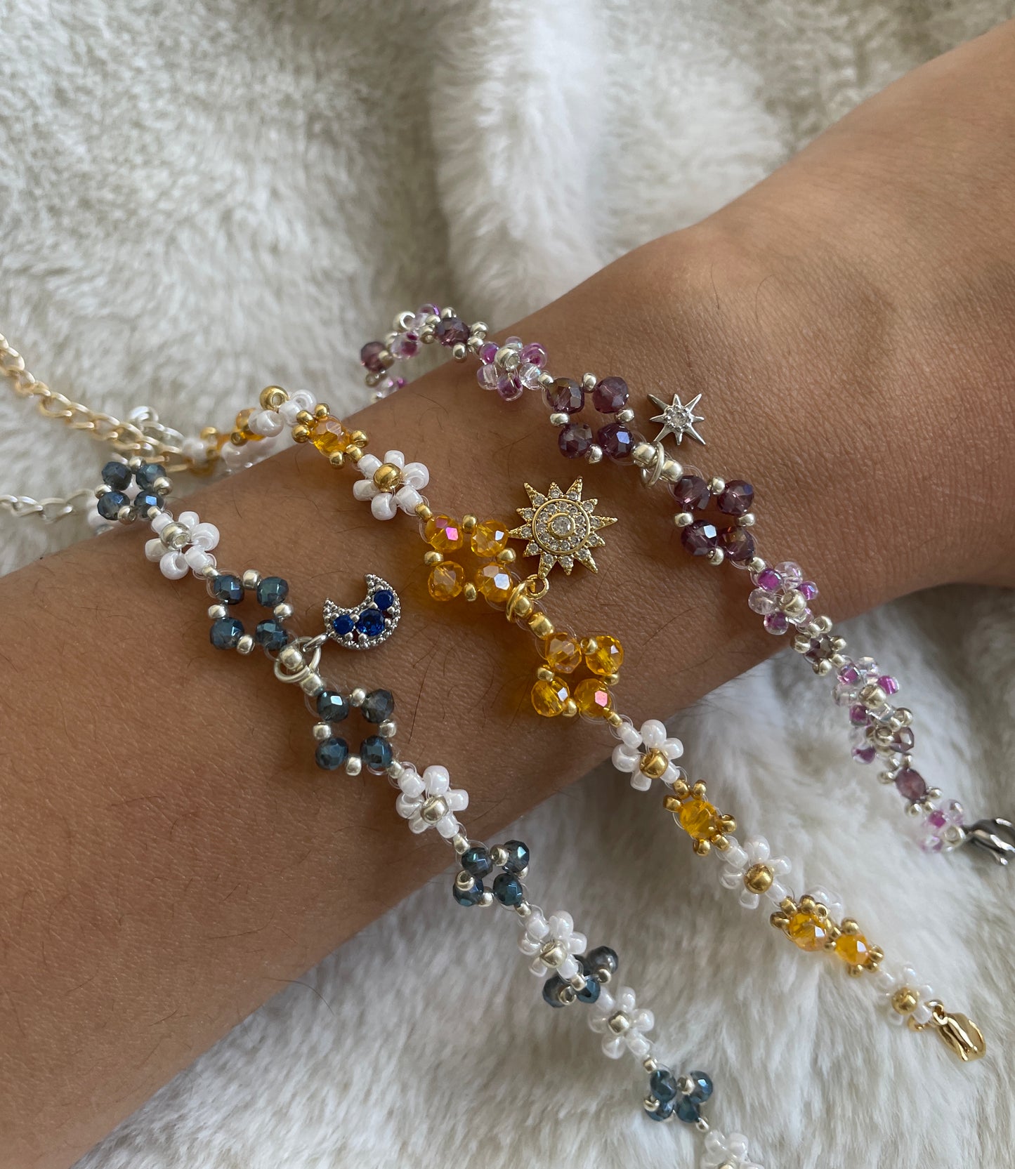 The 'Sunshine + Midnight' Friendship Bracelet Set