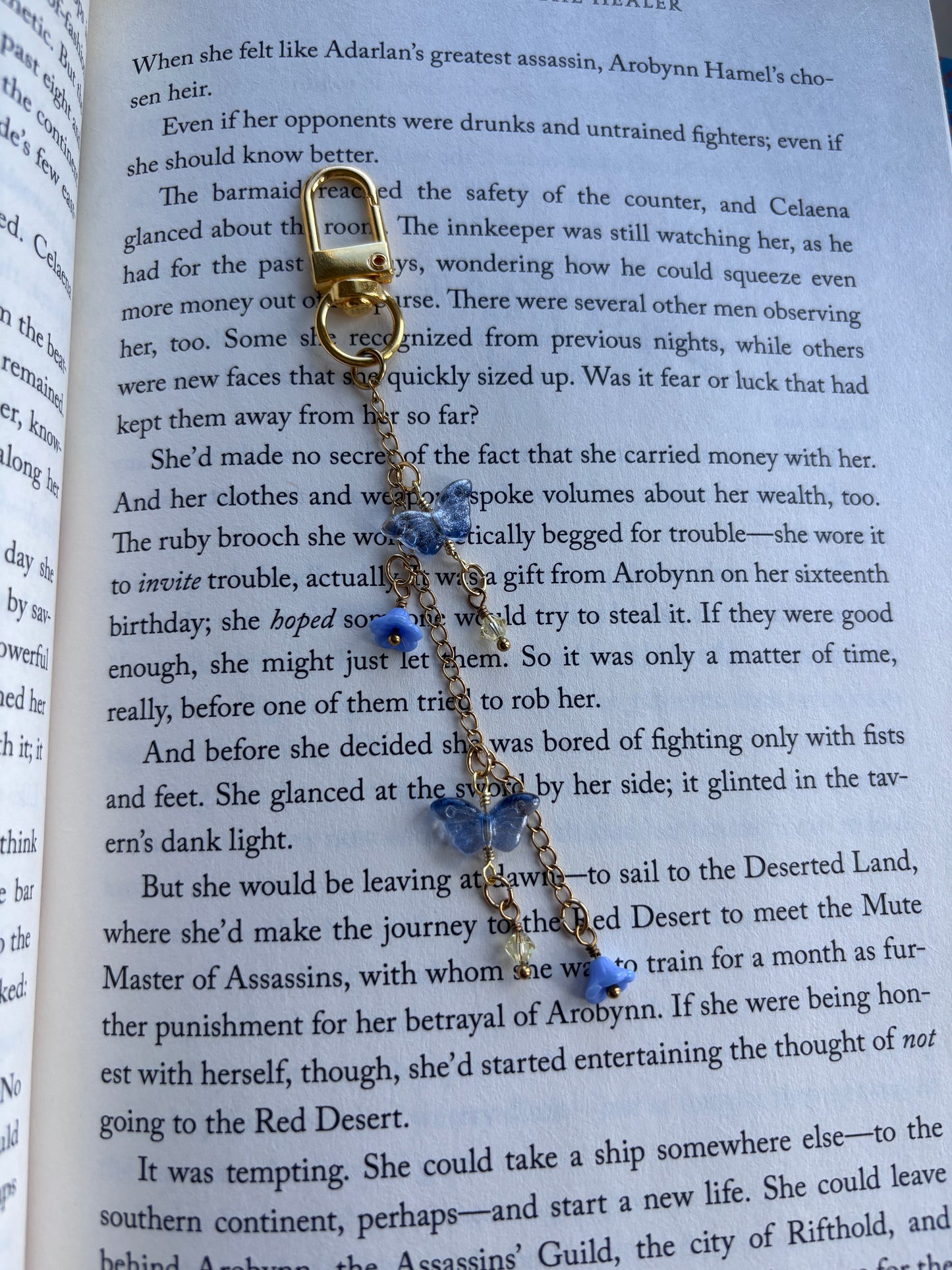 Bluebell Fairy E-Reader Charm