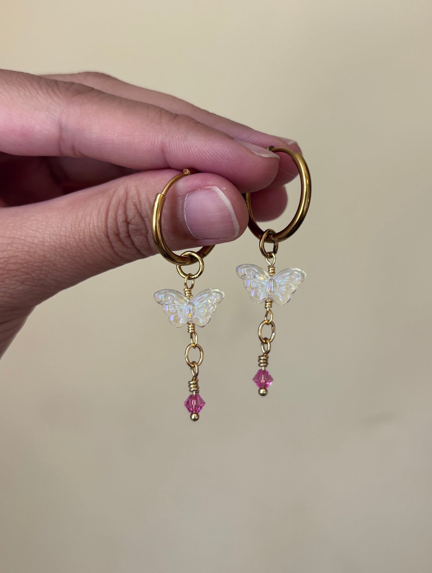 Primrose Fairy Wings Earrings