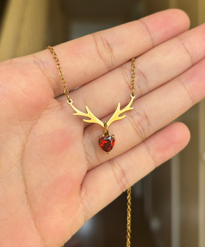 Fireheart — Throne of Glass inspired Charm Necklace