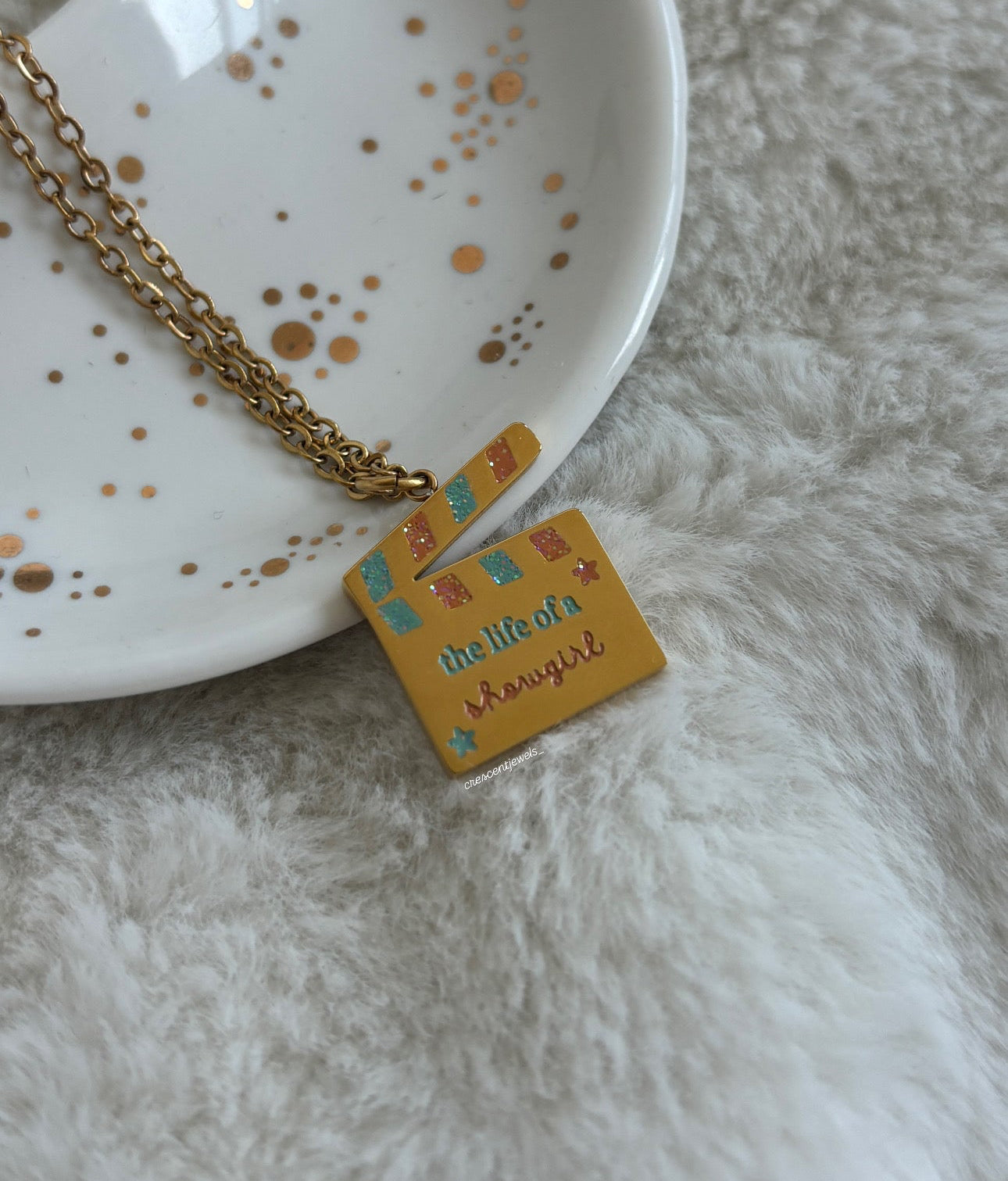 The Life of a Showgirl inspired Necklace