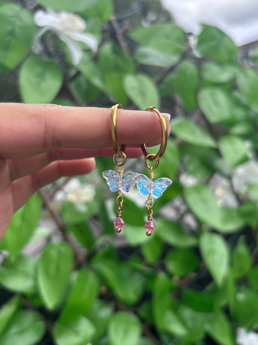 Primrose Fairy Wings Earrings
