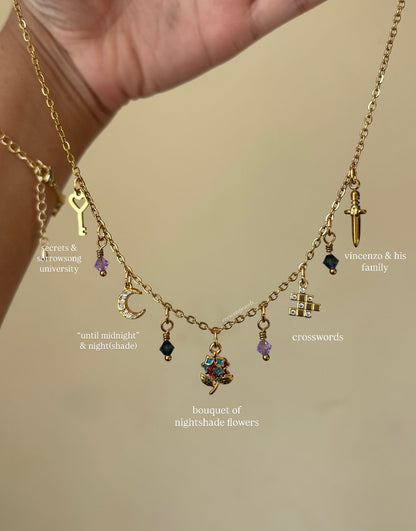 Nightshade inspired Charm Necklace/Bracelet - Dropping on July 1st, 6pm (BST)