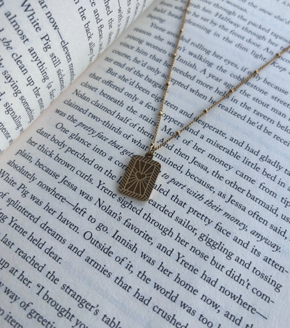 Fireheart inspired Pendant Necklace