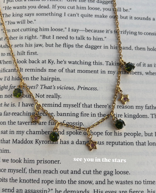 "See You in the Stars" Powerless inspired Necklace