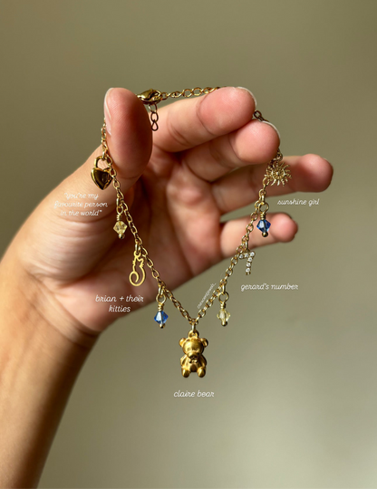 Gerard and Claire inspired Bracelet/Necklace  - dropping on September 1st, 6PM (BST) restock countdown timer on IG