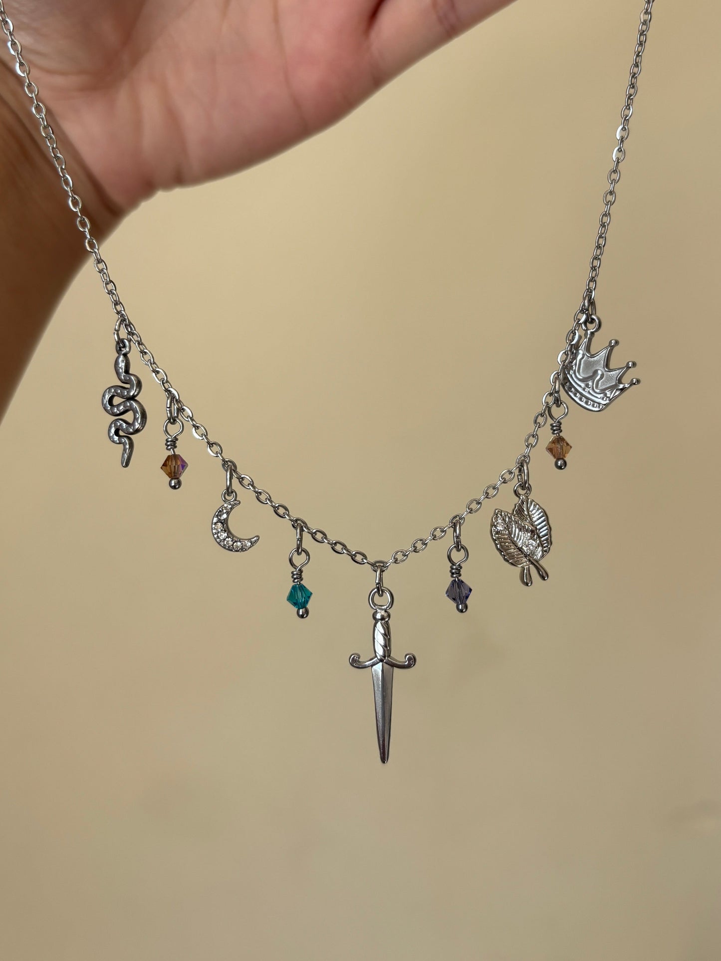 High Queens and Cruel Princes Necklace