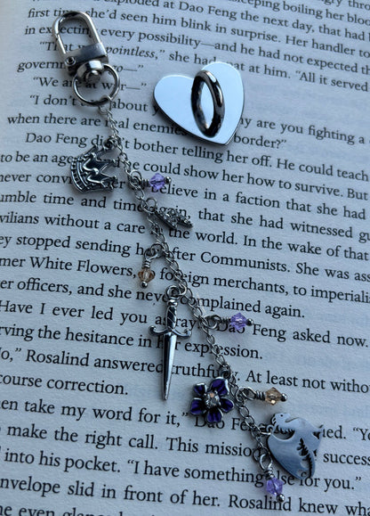 Fourth Wing inspired Charm and Accessory