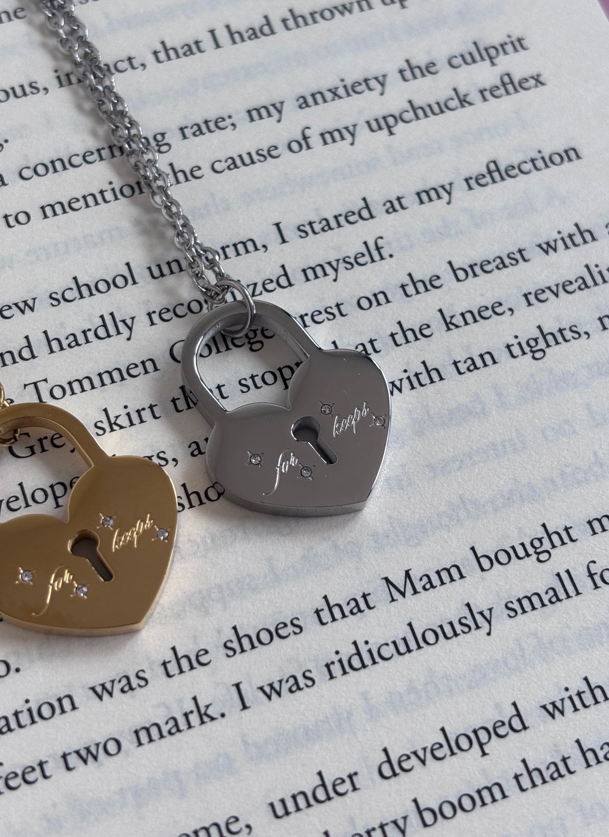 “For Keeps” x Aoife’s Heart Locket inspired Necklace