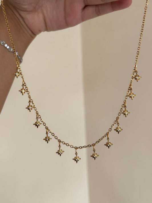 Thirteen Stars Necklace