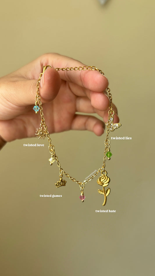 Twisted inspired Bracelet/Necklace