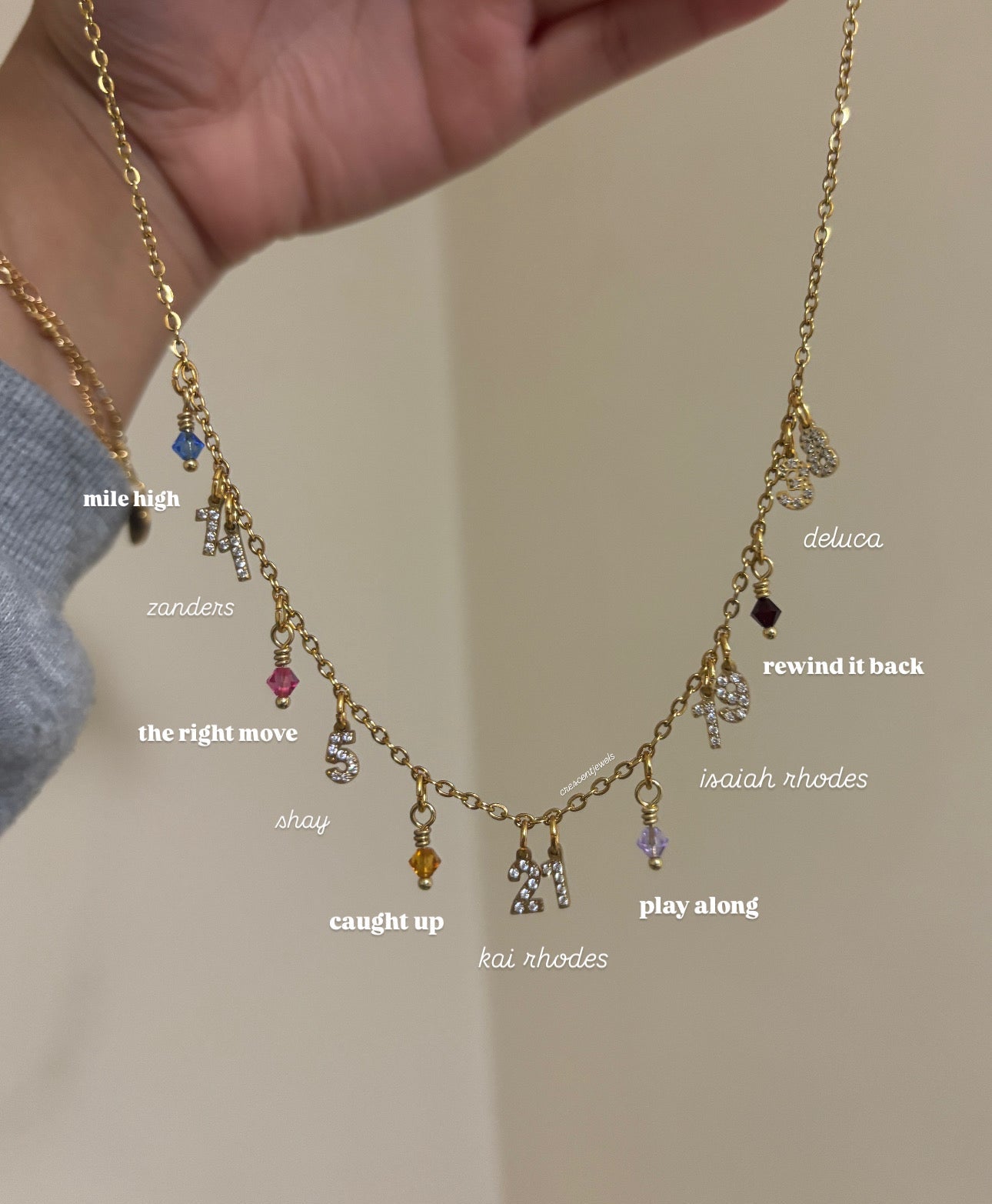 Windy City inspired Charm Necklace