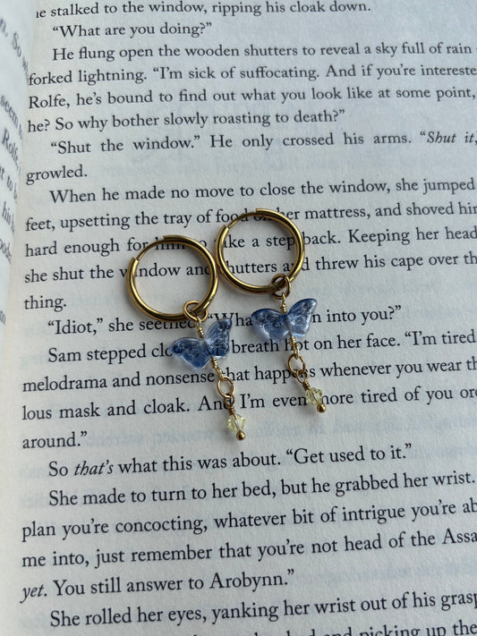 Moonlit Fairy Wings Earrings
