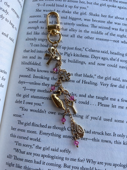 Swans & Fairies E-Reader Charm