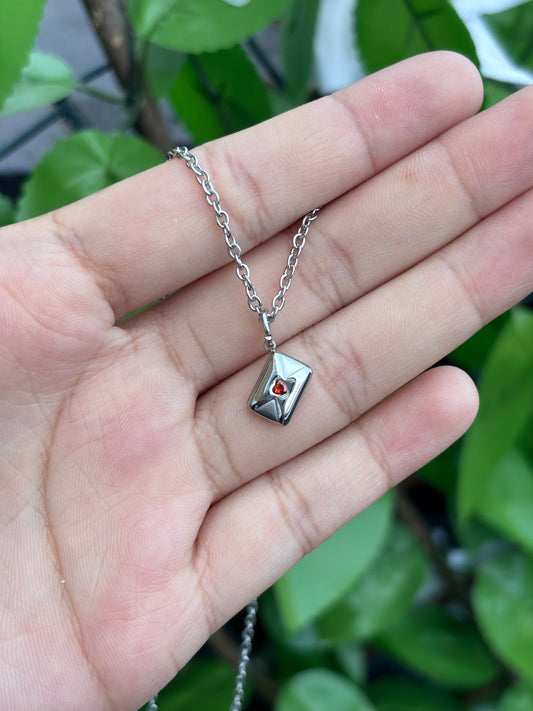Joey’s Letter Charm Necklace
