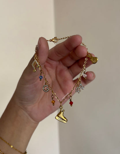 Hannah & Garrett inspired Charm Bracelet/Necklace