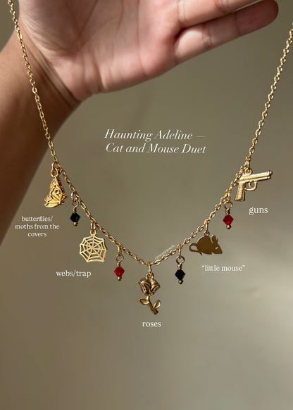 Cat and Mouse Duet Necklace
