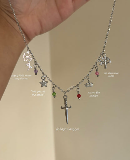 Powerless inspired Charm Necklace