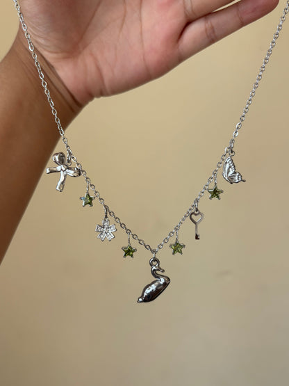 Swans & Fairies Necklace