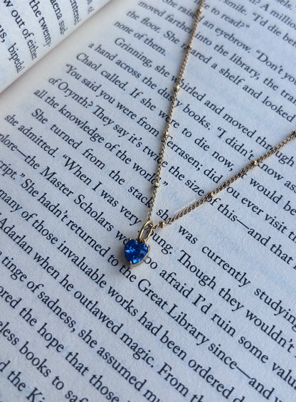 “Blue means You” Zodiac Academy inspired Charm Necklace - Dropping on June 1st, 6pm (BST)