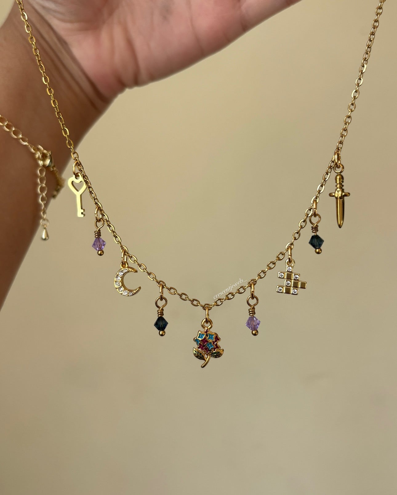 Nightshade inspired Charm Necklace/Bracelet - Dropping on July 1st, 6pm (BST)