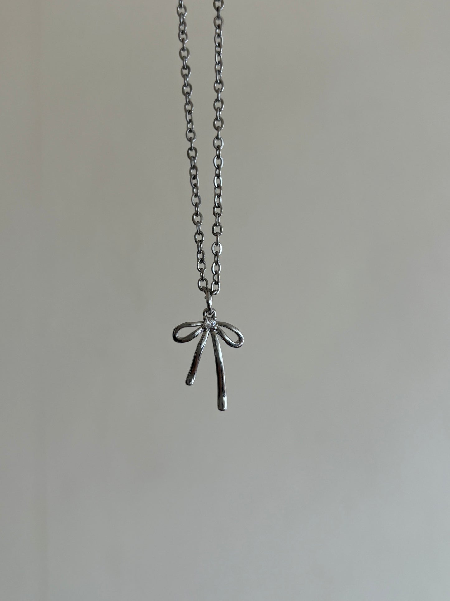 Bow Ribbon Necklace
