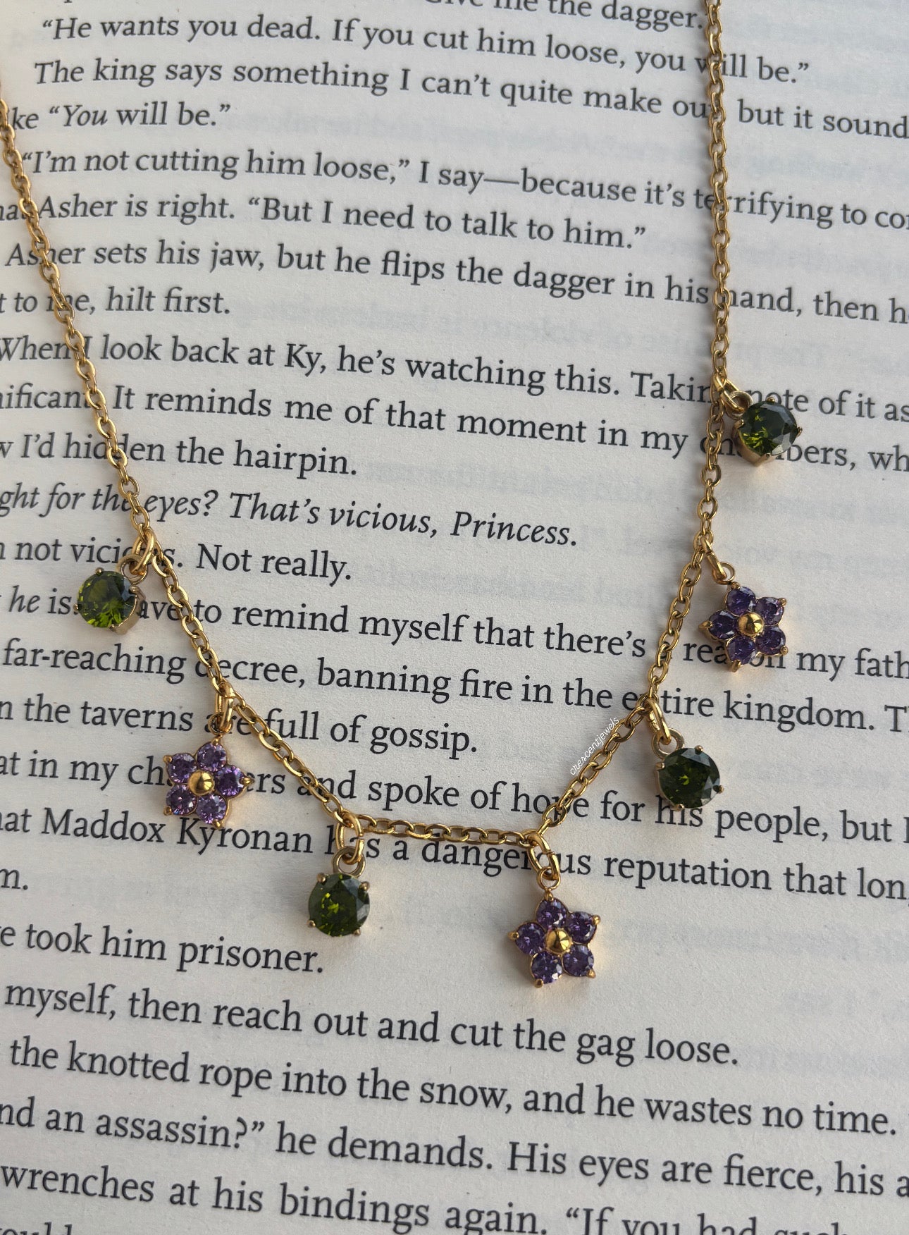 Forget-Me-Knot Necklace