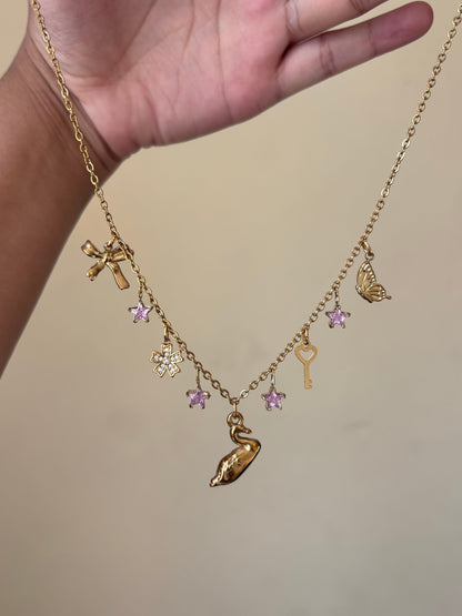 Swans & Fairies Necklace