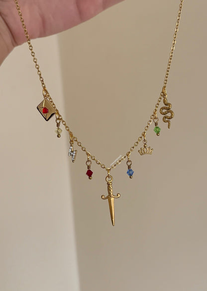 Harry Potter inspired Charm Necklace