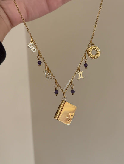 Lizzie Young inspired Charm Necklace