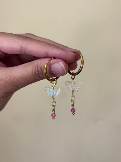 Primrose Fairy Wings Earrings